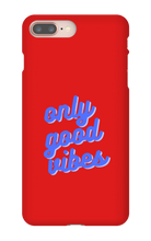 Only good vibes blue iPhone Phone Case