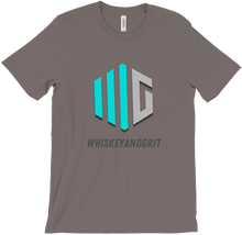 whiskeyandgrit logo tee