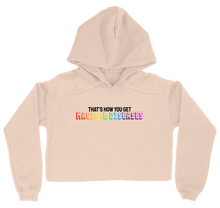 Blood Mage cropped hoodie