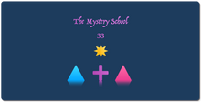 The Mystery School 33 XXL Gaming Mousepad