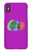 Cookoonoob iPhone Case  (ElizabethCamdenDesign)