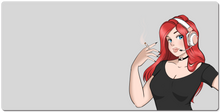sadistic_muffin XXL Gaming Mousepad