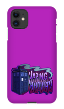 vaping_whovian iPhone Phone Cases