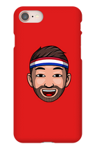 Sweaty Steve iPhone Case (Clean Theme)