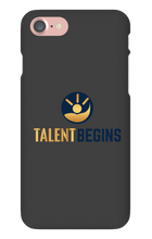 Talent Begins iPhone Case
