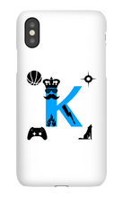 keekster_ Logo (Black) iPhone Phone Cases