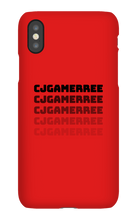 CJGamerRee iPhone Phone Cases