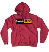 Savage Crew Banner Hoodies (No-Zip/Pullover)