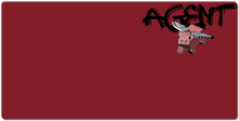 agent_porky XXL Gaming Mousepad (black logo)