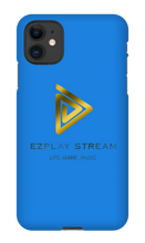 EZPLAYSTREAM iPhone Phone Case (Metal Gold Logo)