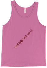 damonbeeby Tank Top Need help, ask me <3