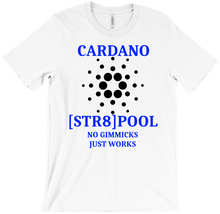 str8 center design blue black T-Shirts