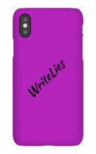 WriteLies iPhone Case