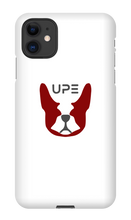 BU UPE Gray Letters iPhone Case
