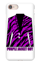 purple_jacket_guy iPhone Phone Cases