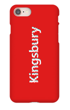 Kingsbury's glitch iPhone Cases