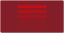 kaeptendave XXL Gaming Mousepad