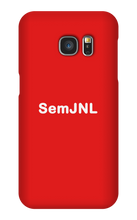 Semjnl Samsung Telefoonhoesje (White Logo)