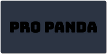 pro panda  XXL Gaming Mousepad