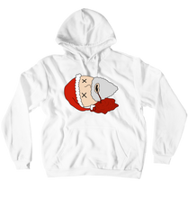 Defeated Santa Hoodie (No-Zip/Pullover)