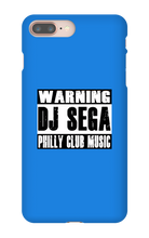 DJ Sega Warning iPhone Case
