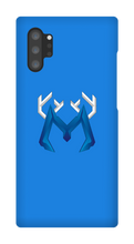 Blue logo Samsung Phone Cases