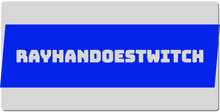 rayhandoestwitch XXL Gaming Mousepad