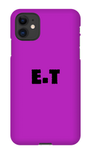 ELIAS & TRISSE IPHONE PHONE CASE (BLACK LOGO)