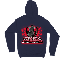 Tix2654 Hoodie with logo on back