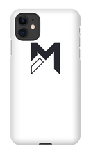 Myles iPhone Phone Cases (White)