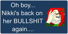 AlwaysNikki Facepalm XXL Gaming Mousepad