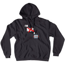 IM A BOT Hoodies (No-Zip/Pullover)