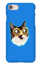 CoolAmora Blue Print iPhone Phone Cases