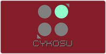 Cykosu Logo Deskmat