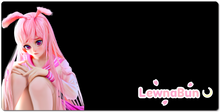 LewnaUWUBun XXL Gaming Mousepad