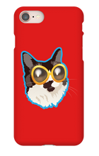 CoolAmora Blue Print iPhone Phone Cases