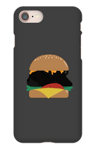 Baldy Burger  iPhone Phone Cases