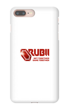 Rubii iPhone Phone Cases (red logo)