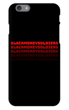 blackmoneysoldiers iPhone Phone Cases