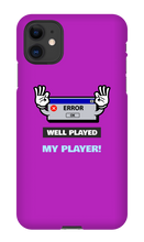 zebbson Well played iPhone Case