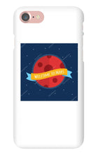 Welcome To mars Iphone case
