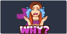 kaymellons XXL Why? Gaming Mousepad