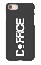 D_Office iPhone Phone Cases (White Text)
