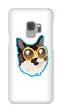 CoolAmora Blue Print Samsung Phone Cases