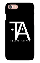 Team Angy Iphone Case || Logo White