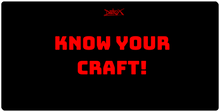 Know Your  Craft Game pad