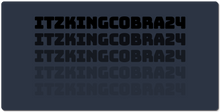 itzkingcobra24 XXL Gaming Mousepad