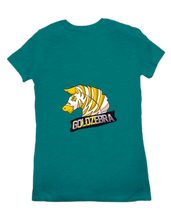 GoldZebra Frauen T-Shirt Rückseite