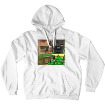 Green Alien Hoodies (No-Zip/Pullover)