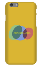 Cookoonoob iPhone Case  (ElizabethCamdenDesign)